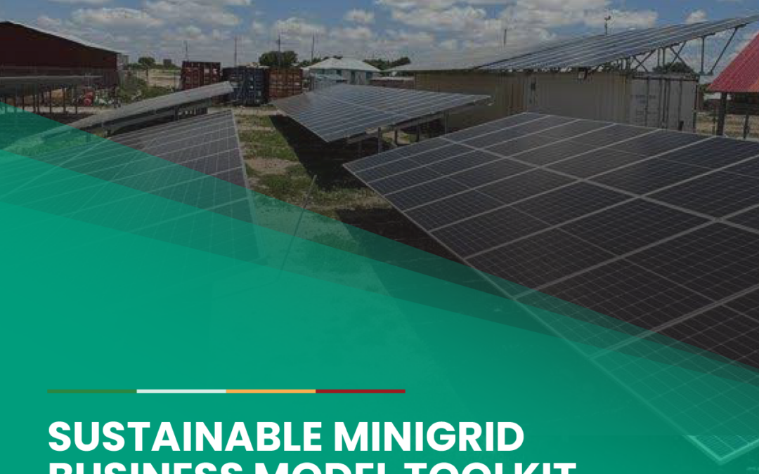 SUSTAINABLE MINIGRID BUSINESS MODEL TOOLKIT